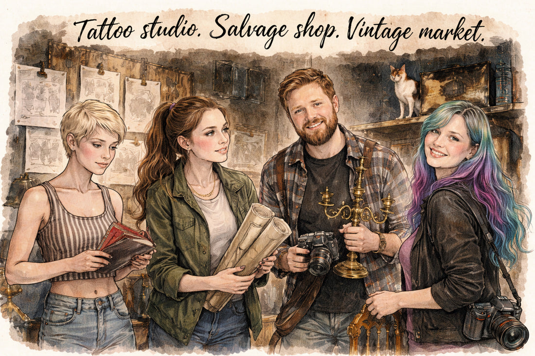 Where does your guild go to actually find the props for Motorcycles and Tattoos?