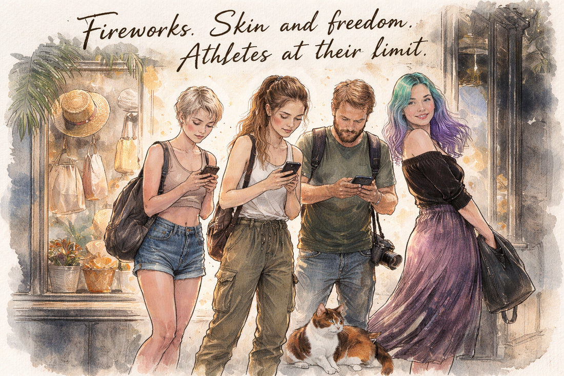 Of Fourth of July celebrations, peak summer, and the Olympics — what takes over the feeds visually?
