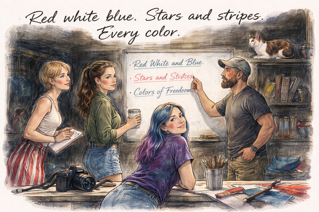 What are the three July photoshoot themes worth putting on the table?