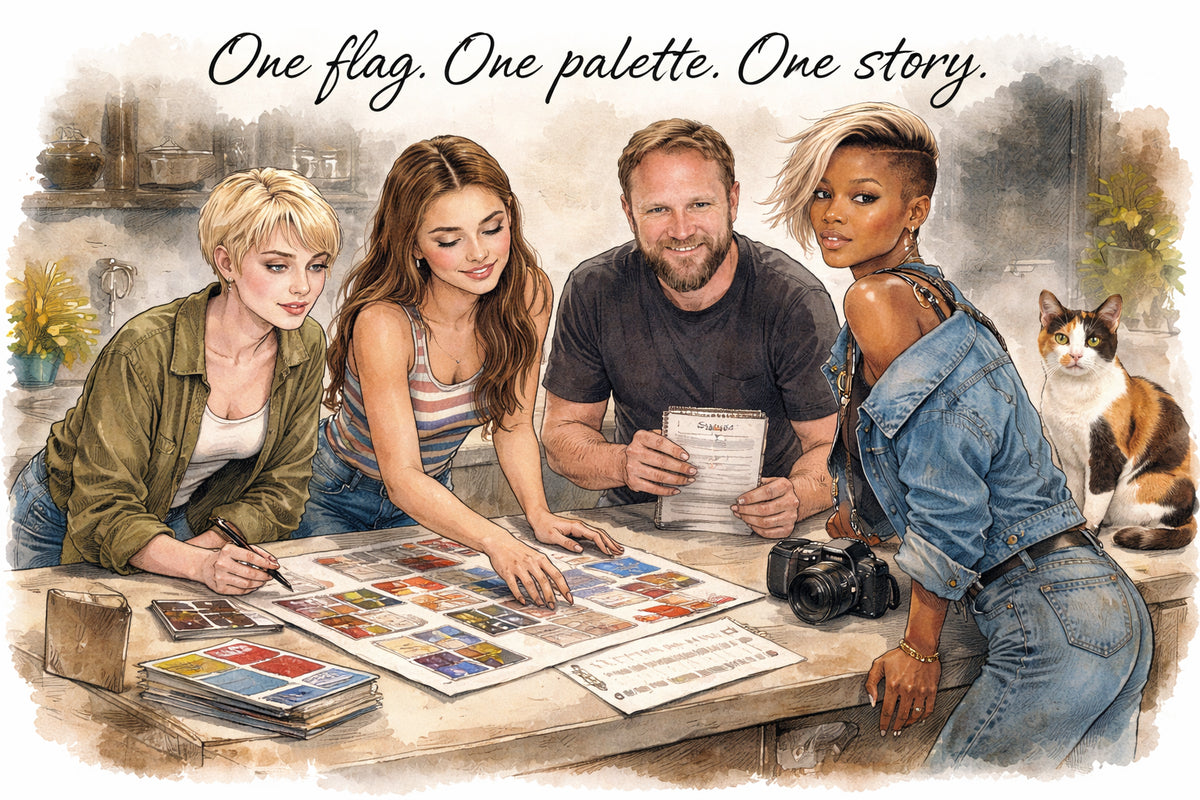 Walk me through what a Red White and Blue photoshoot actually looks like.