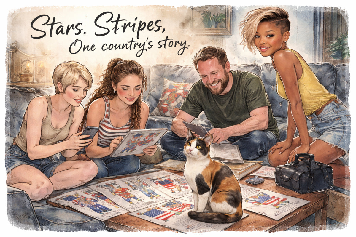 Walk me through what a Stars and Stripes photoshoot actually looks like.
