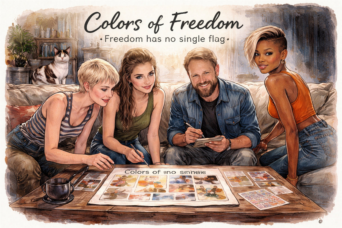 Of Red White and Blue, Stars and Stripes, and Colors of Freedom — which one are we doing and why?