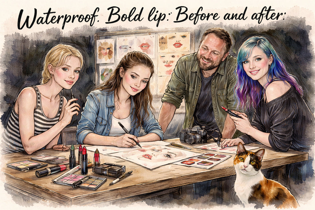What does the face look like in a Colors of Freedom photoshoot?