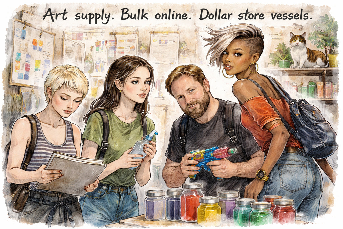Where does your guild go to actually find the paint and equipment for Colors of Freedom?