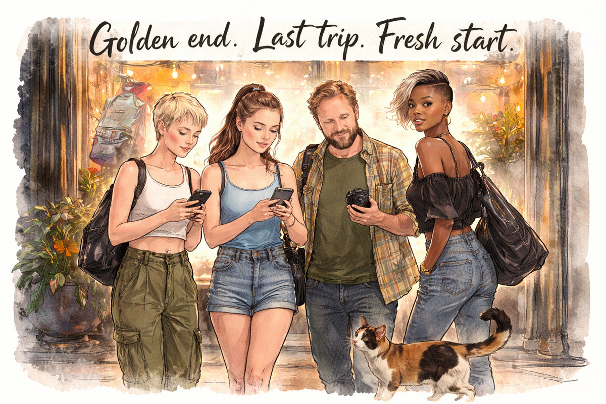 Of back to school, the end of summer, and final vacations — what takes over the feeds visually?