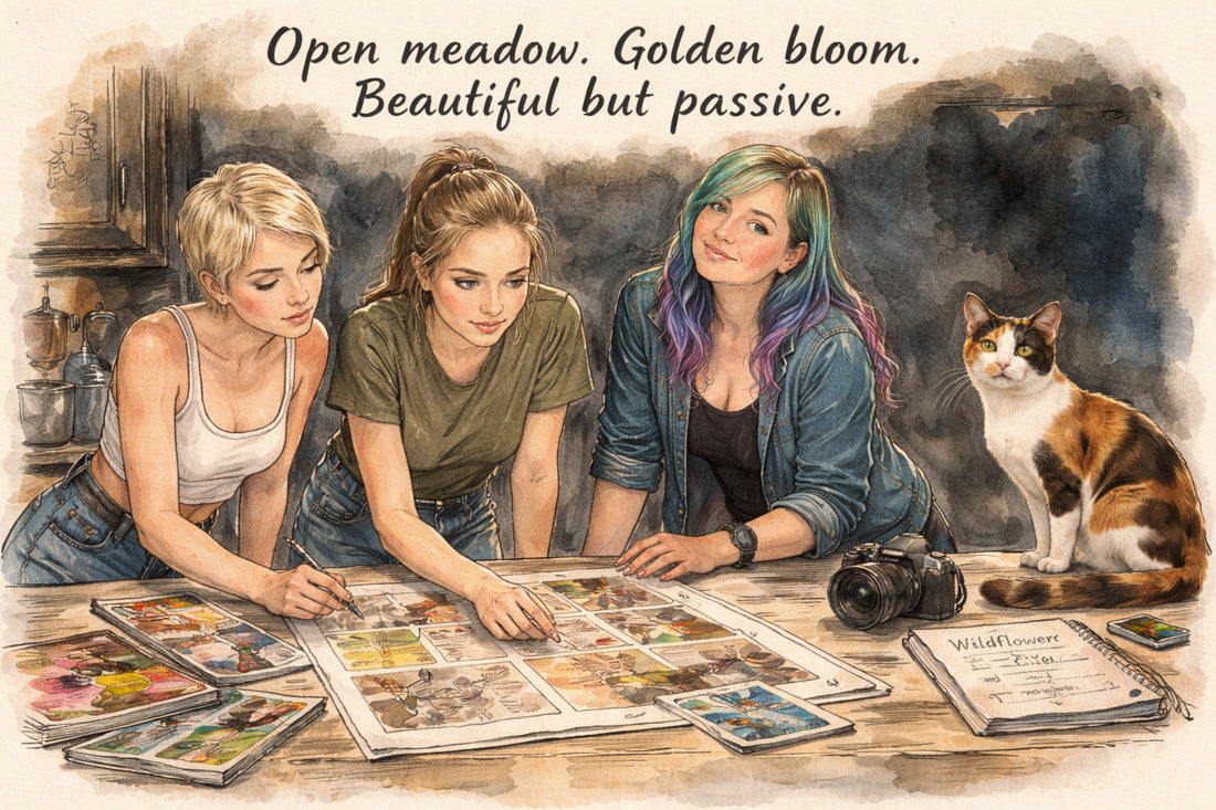Walk me through what a Wildflower Fields photoshoot actually looks like.