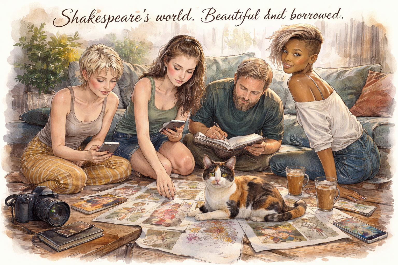 Walk me through what a Midsummer Night's Dream photoshoot actually looks like.