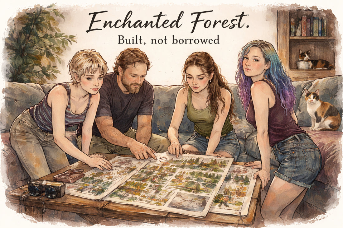 Of Wildflower Fields, Midsummer Night's Dream, and Enchanted Forest — which one are we doing and why?