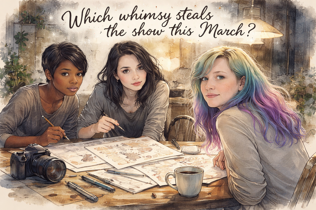 Which whimsy steals the show this March?