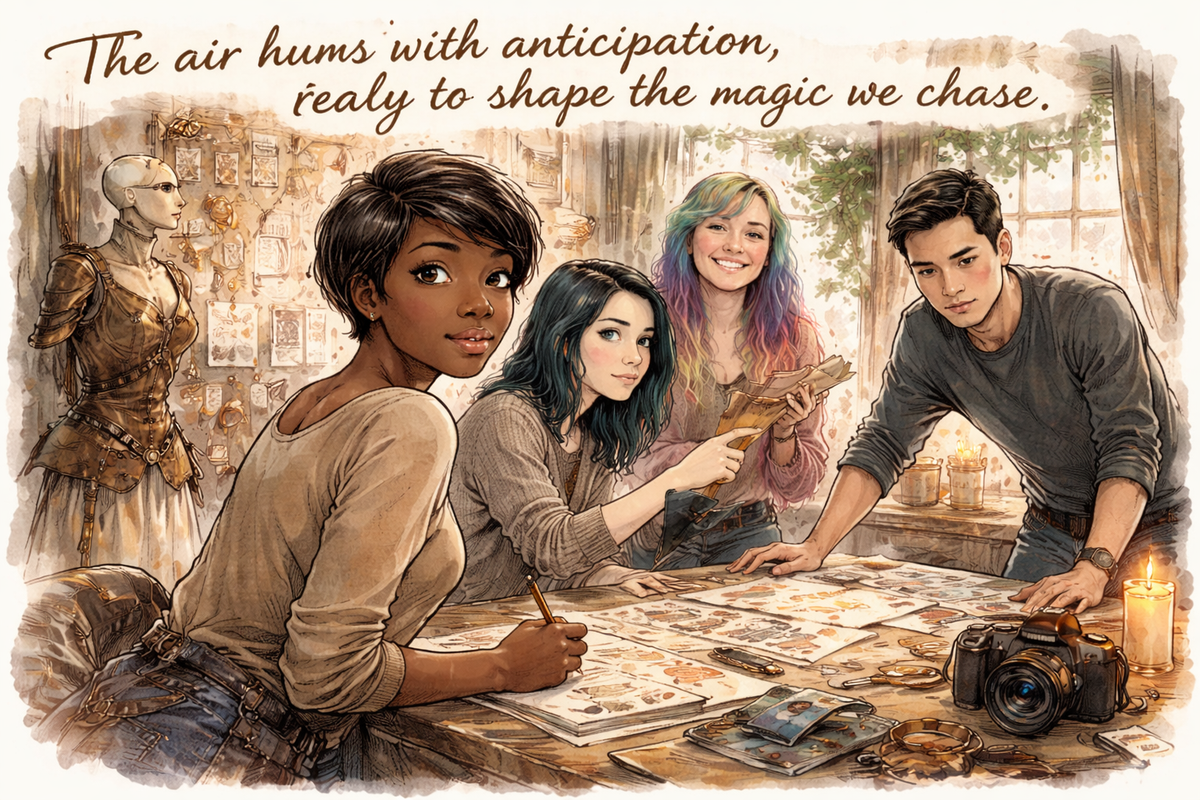 The air hums with anticipation, ready to shape the magic we chase