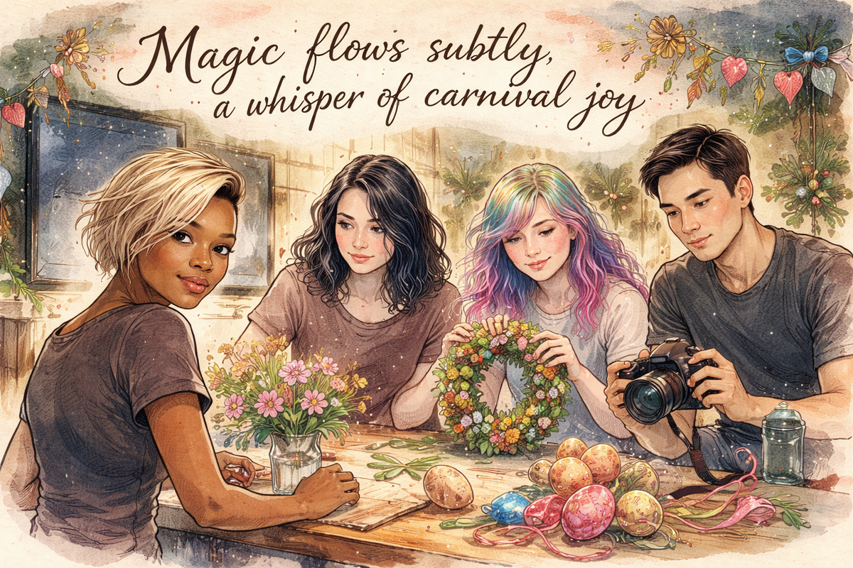 How might Magic show up through people in the Easter social feeds?