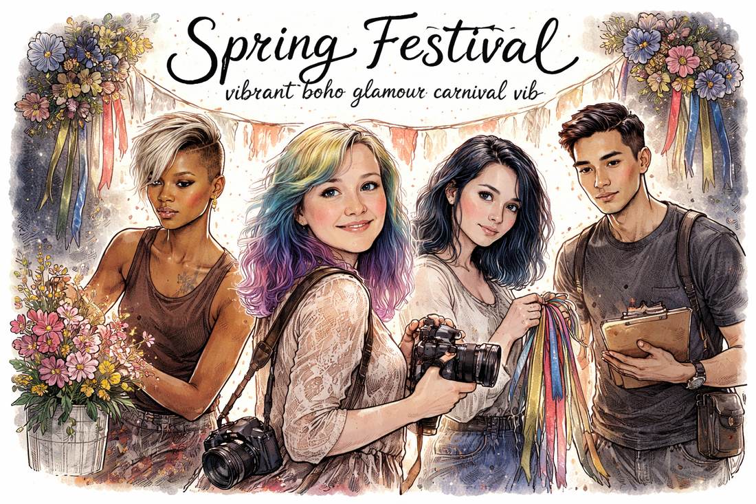 What are the top 3 April photoshoot theme ideas to consider?