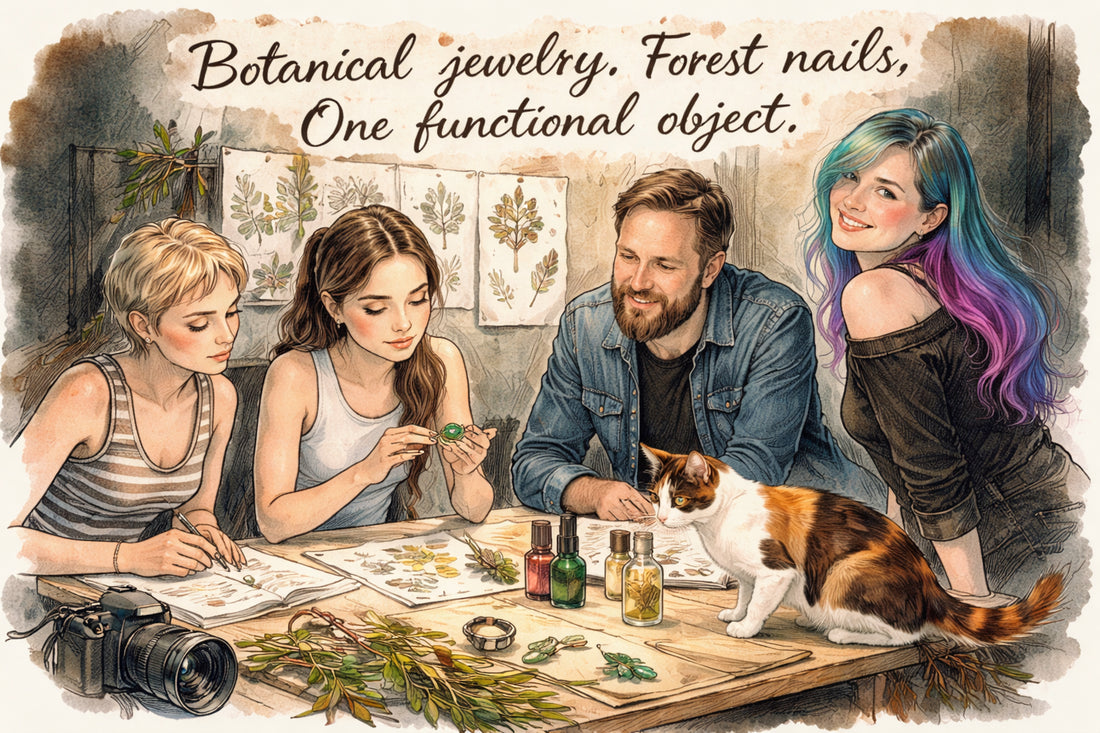 What are the three accessories that most people would not think of that actually complete the Enchanted Forest look?