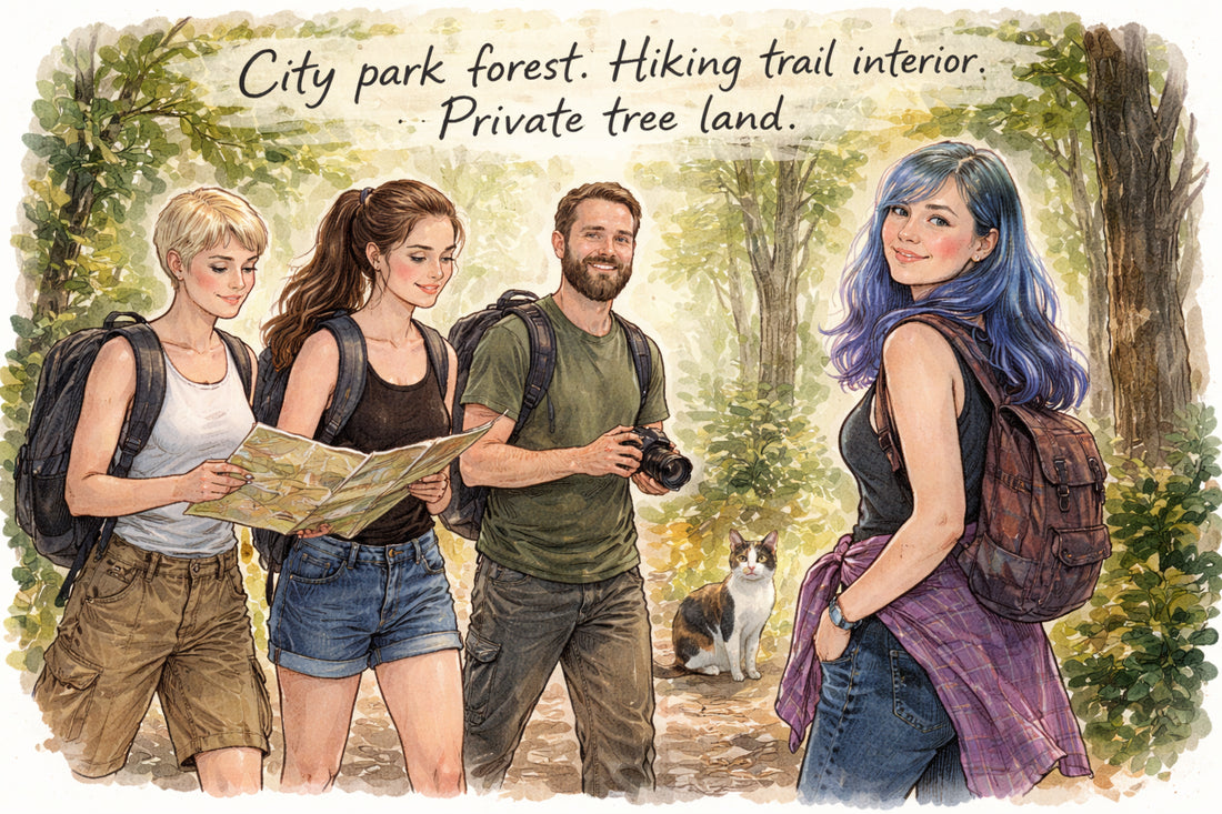 What are the three budget-friendly locations your guild can actually get to for Enchanted Forest?