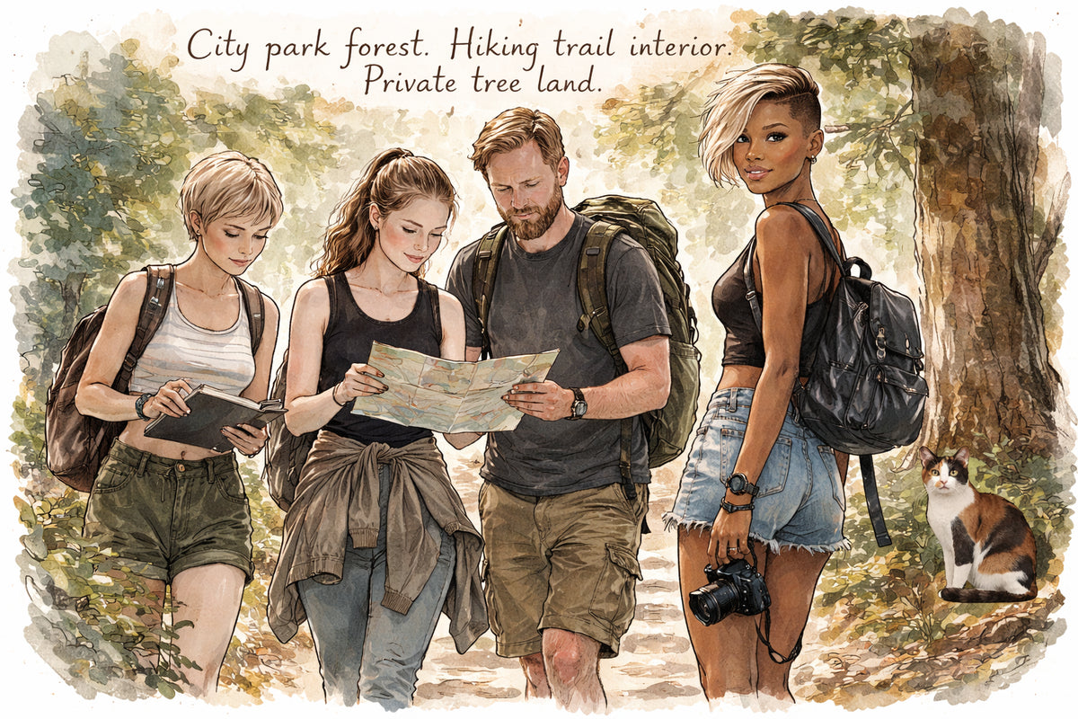 What are the three budget-friendly locations your guild can actually get to for Enchanted Forest?