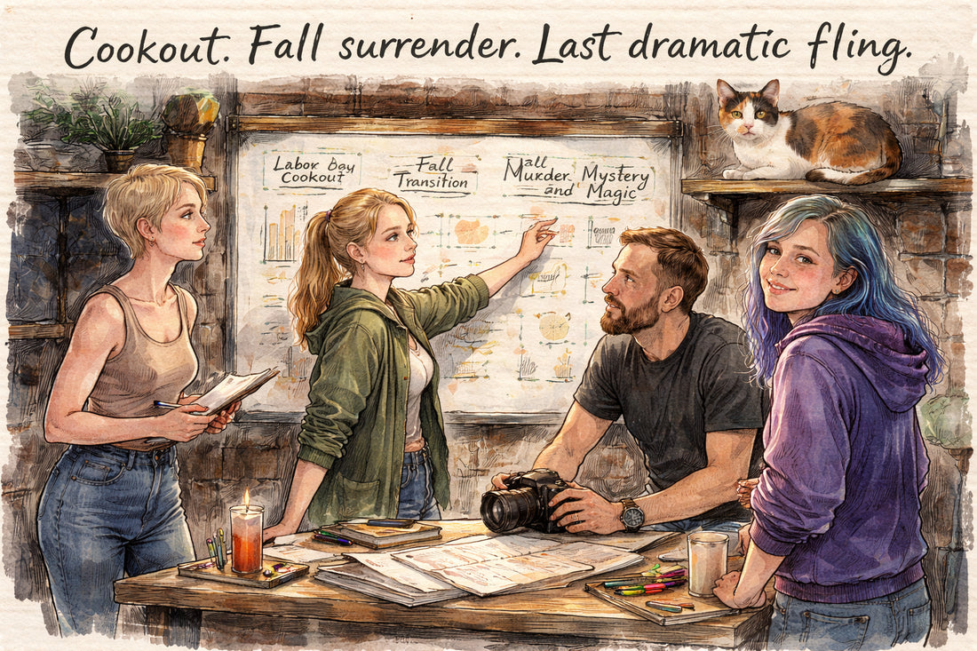 What are the three September photoshoot themes worth putting on the table?