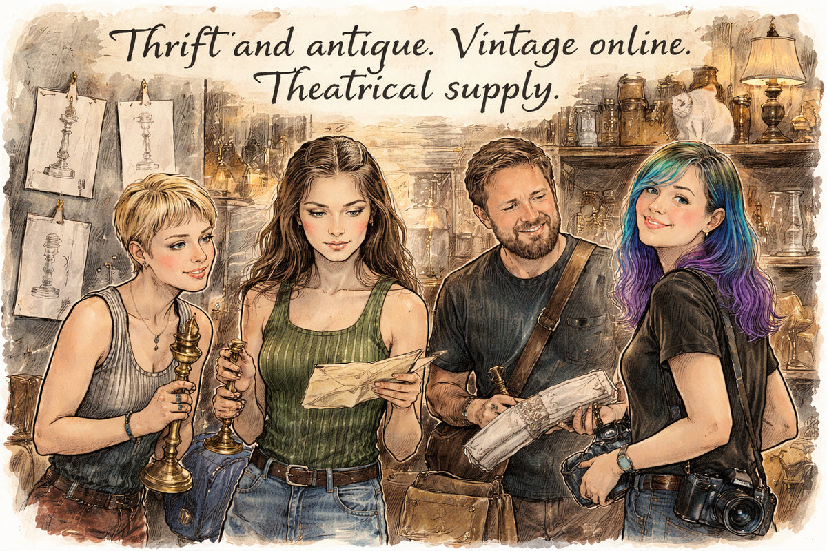 Where does your guild go to actually find the props for Murder Mystery and Magic?