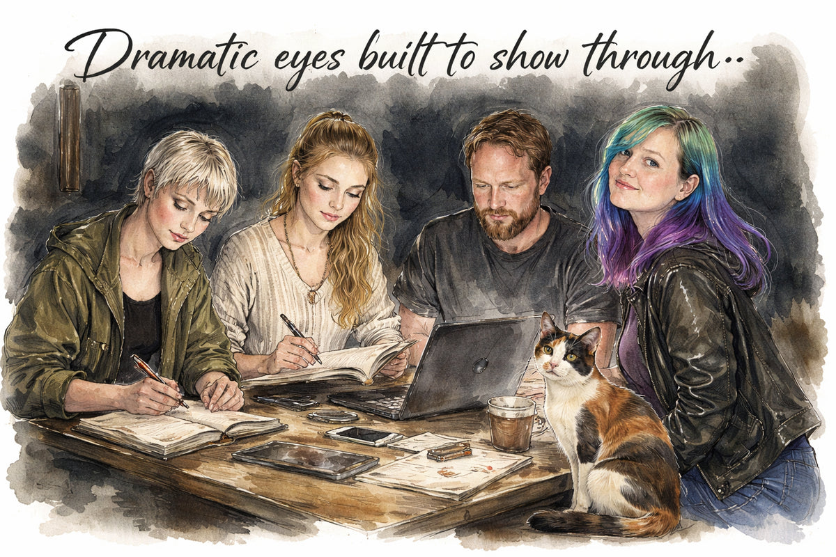 What's the makeup direction for Secrets Masquerade?
