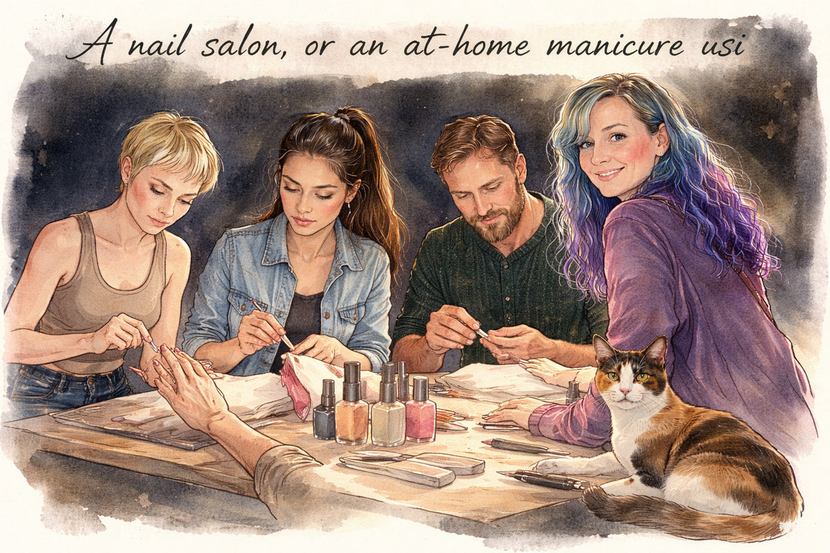 Where does someone actually get nails like that done?