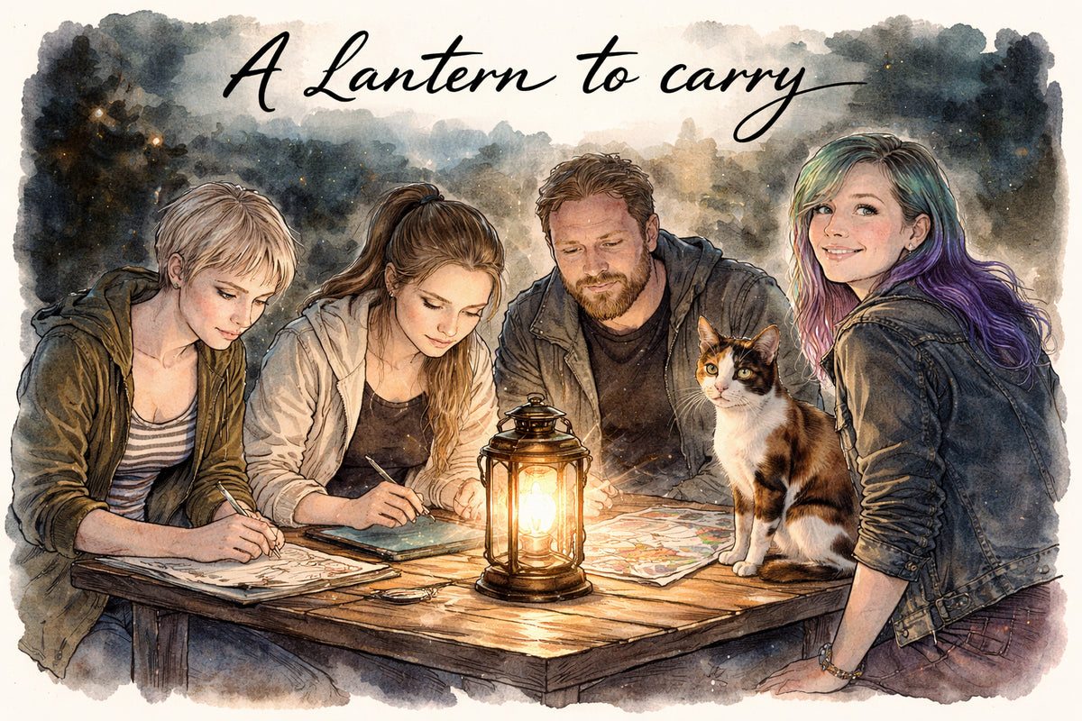 What about the accessories — what's the Lanterns & Lace direction there?