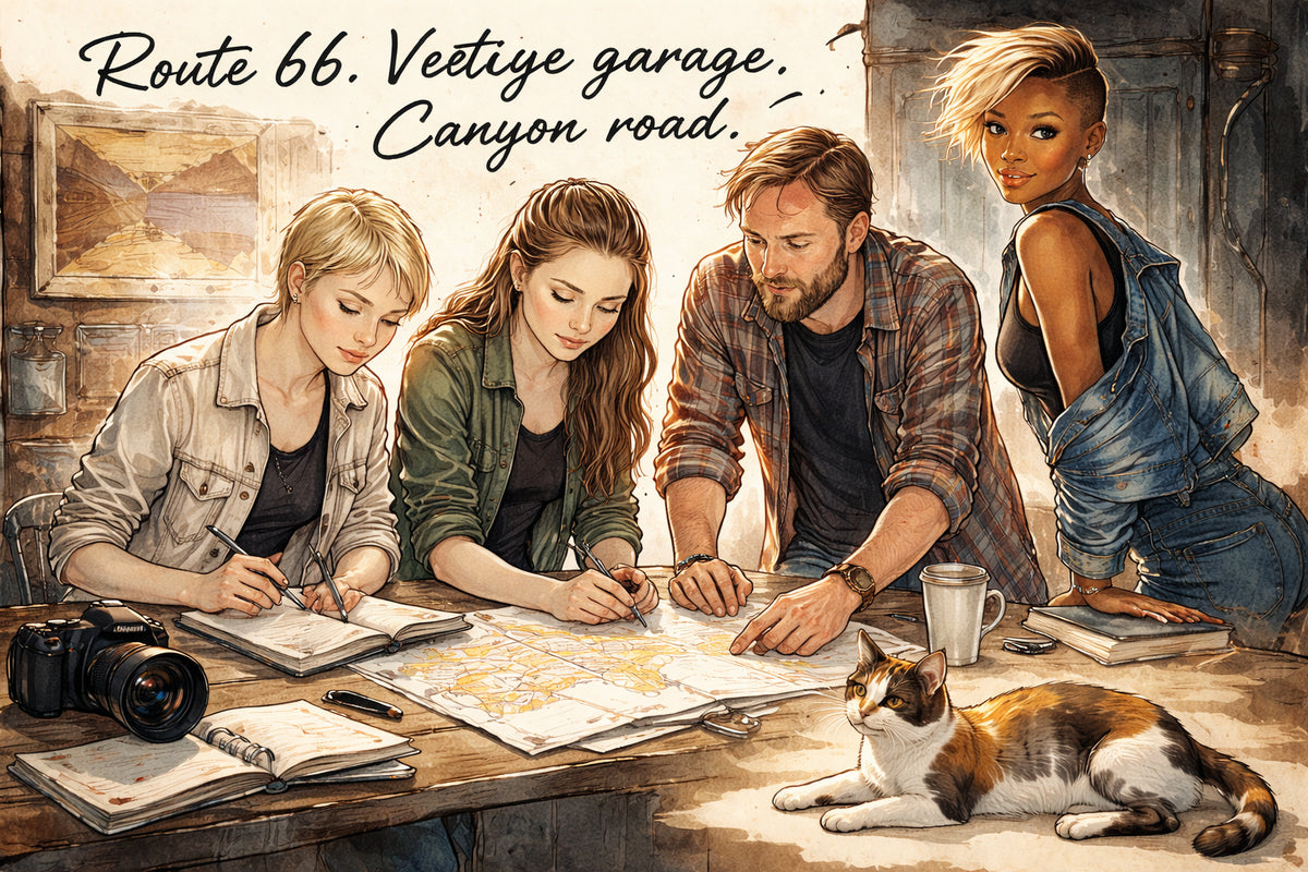 If budget were completely off the table — where would your guild actually want to shoot Motorcycles and Tattoos?